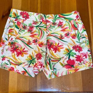 J.Crew Floral Short Size 8